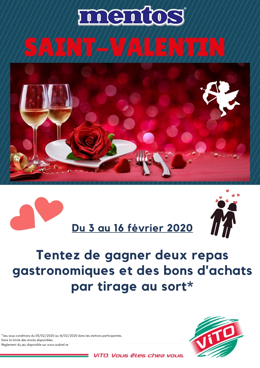 Lire la suite à propos de l’article Jeu concours Mentos Saint-Valentin avec Vito