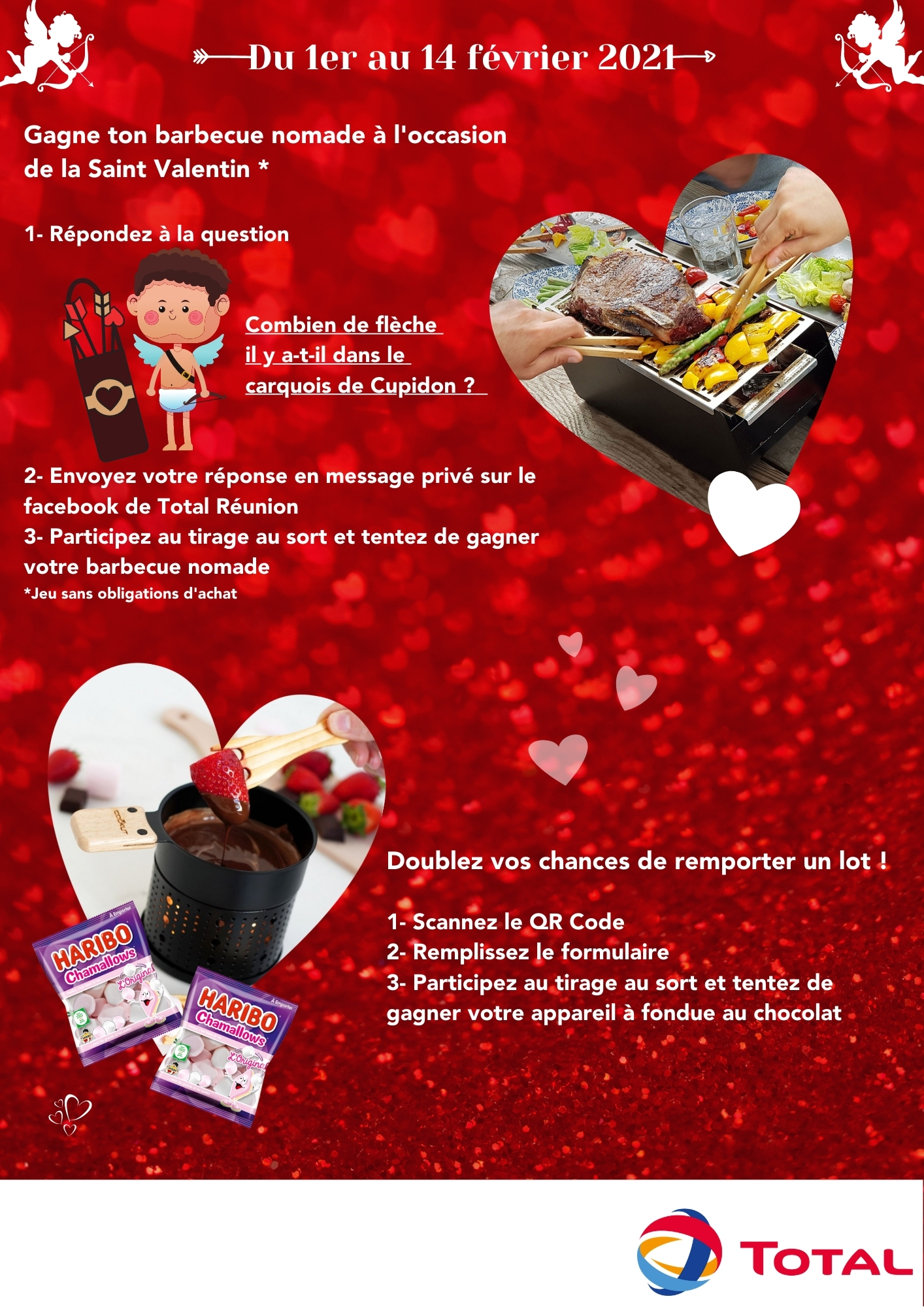 Lire la suite à propos de l’article Jeu concours Haribo Saint-Valentin avec Total Réunion