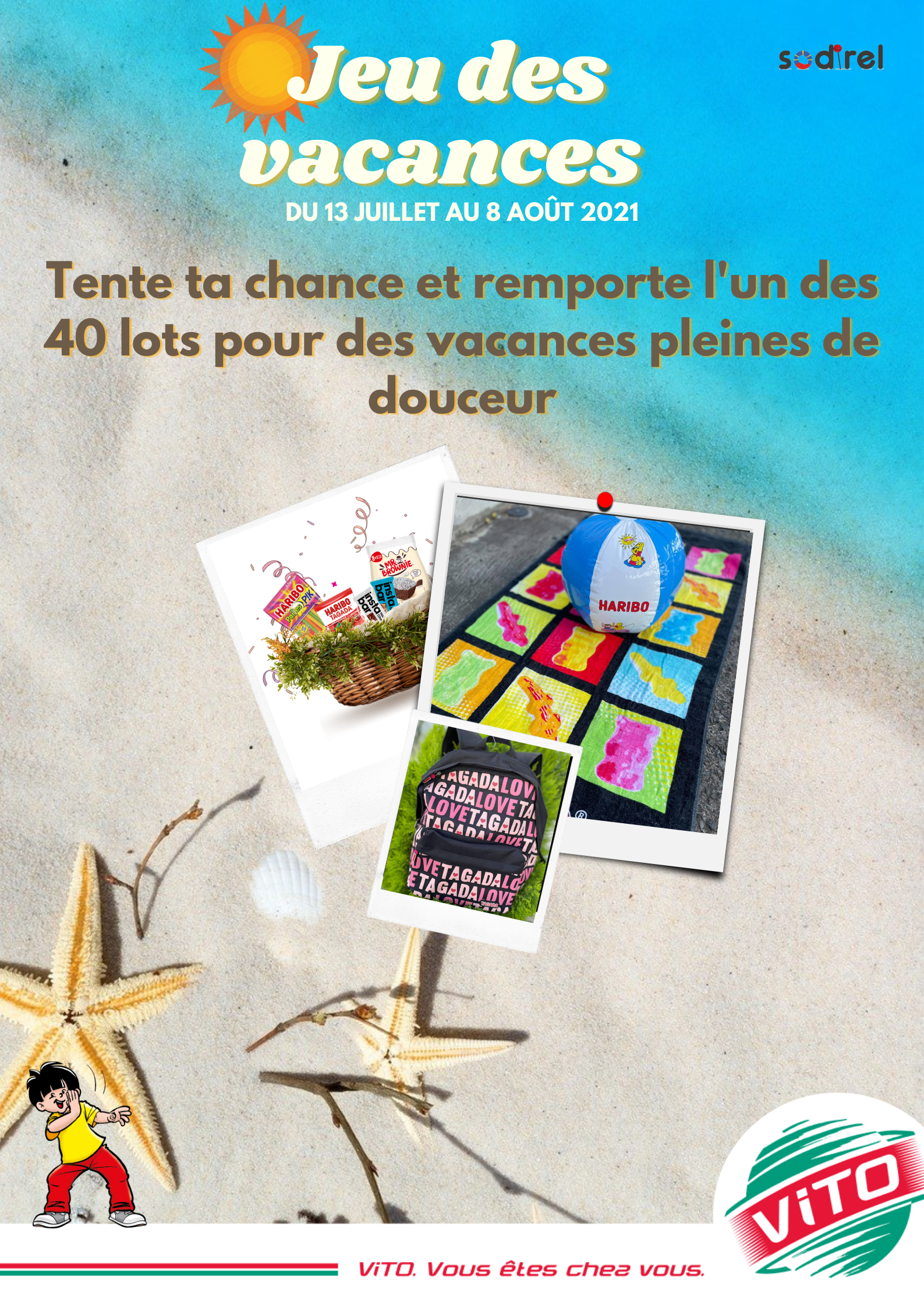 Lire la suite à propos de l’article Jeu concours des vacances avec Vito et Haribo