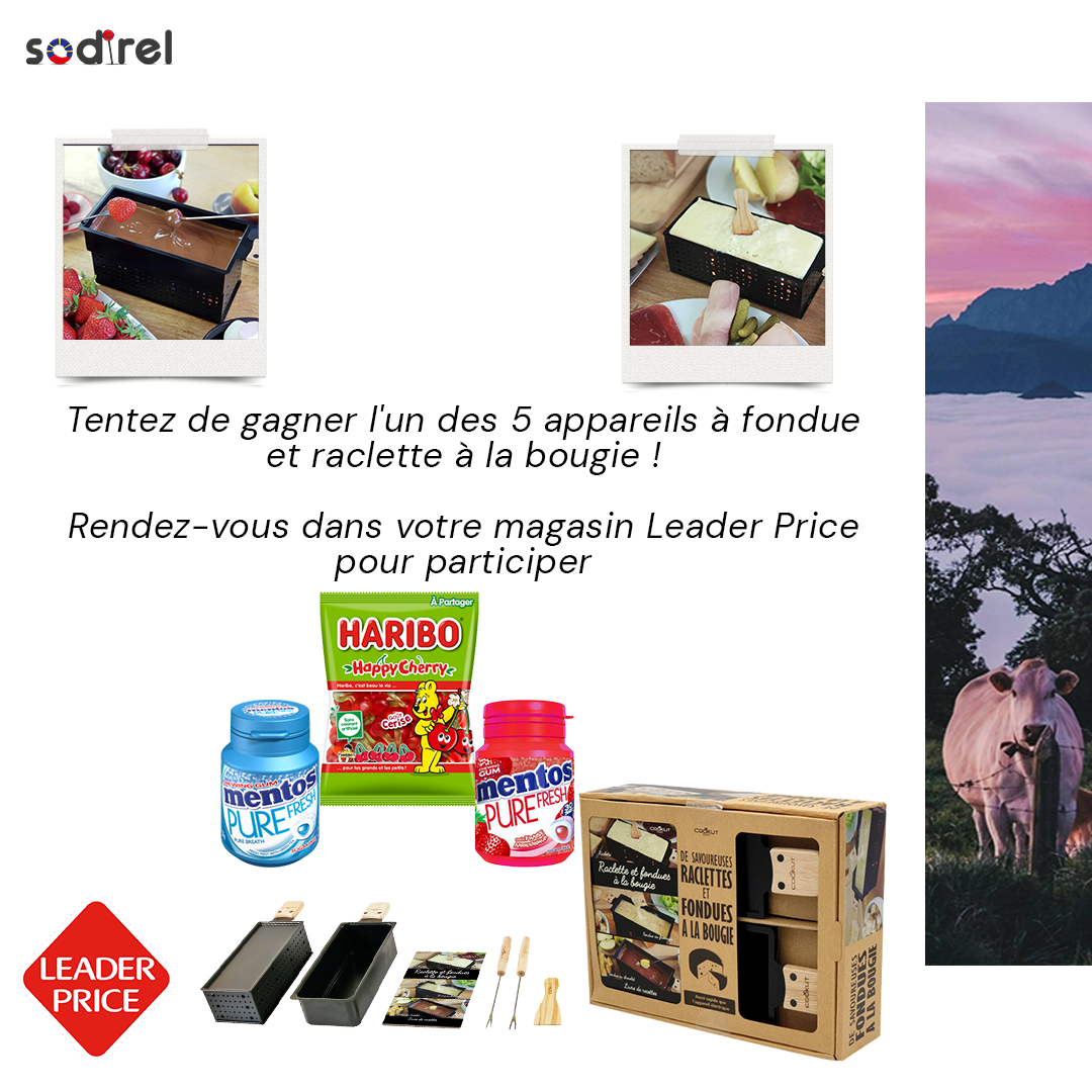 Lire la suite à propos de l’article Jeu concours Sodirel dans vos magasins Leader Price